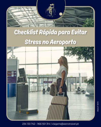 Evitar Stress no Aeroporto