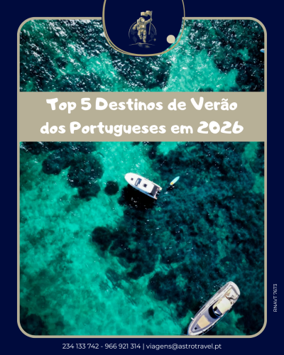 Top 5 Destinos de Verão 2026