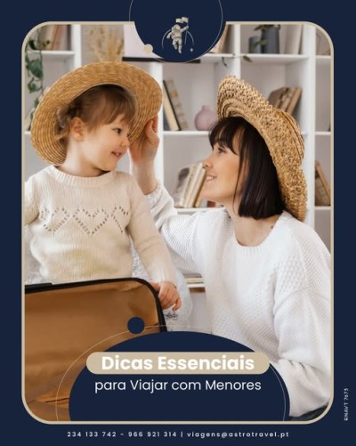 Viajar com Menores